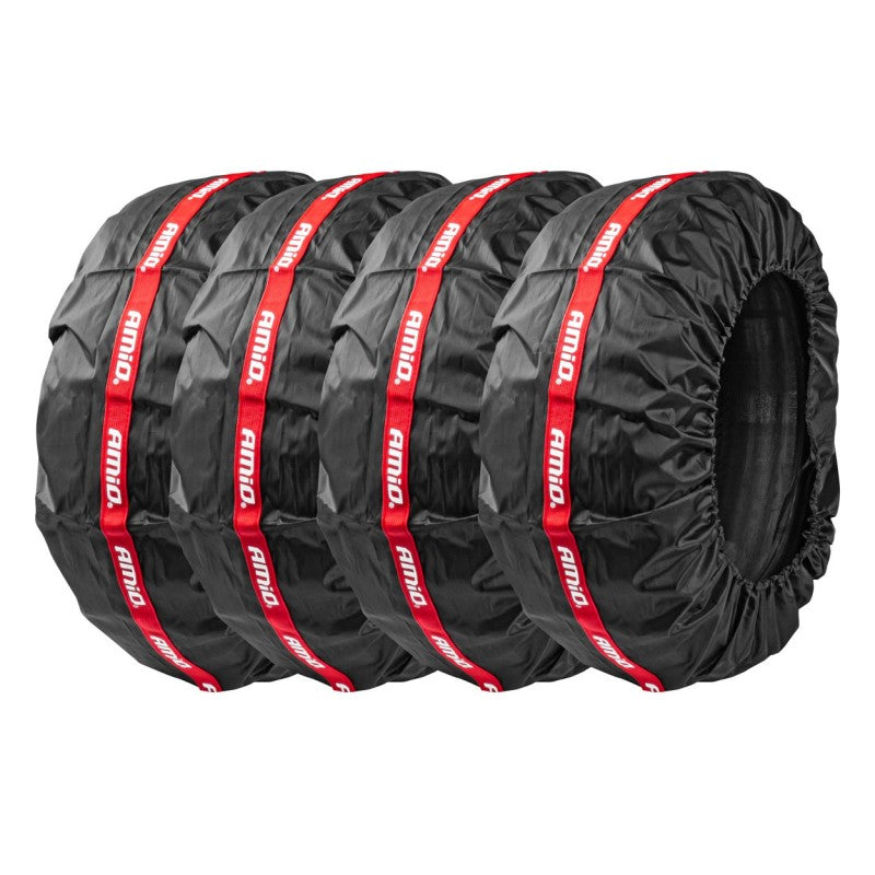 Huse de protectie pentru anvelope jante set AMIO-03267