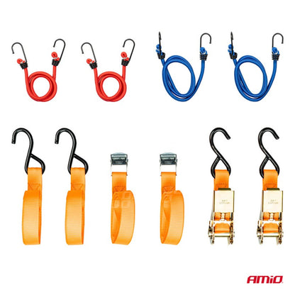 Set de curele de transport și șnururi elastice AMIO-03293