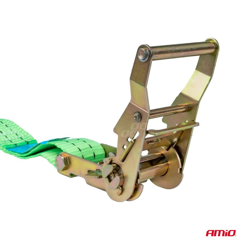 Bandă de transport cu tensionator 2000 kg 38 mm 6 m AMIO-03296