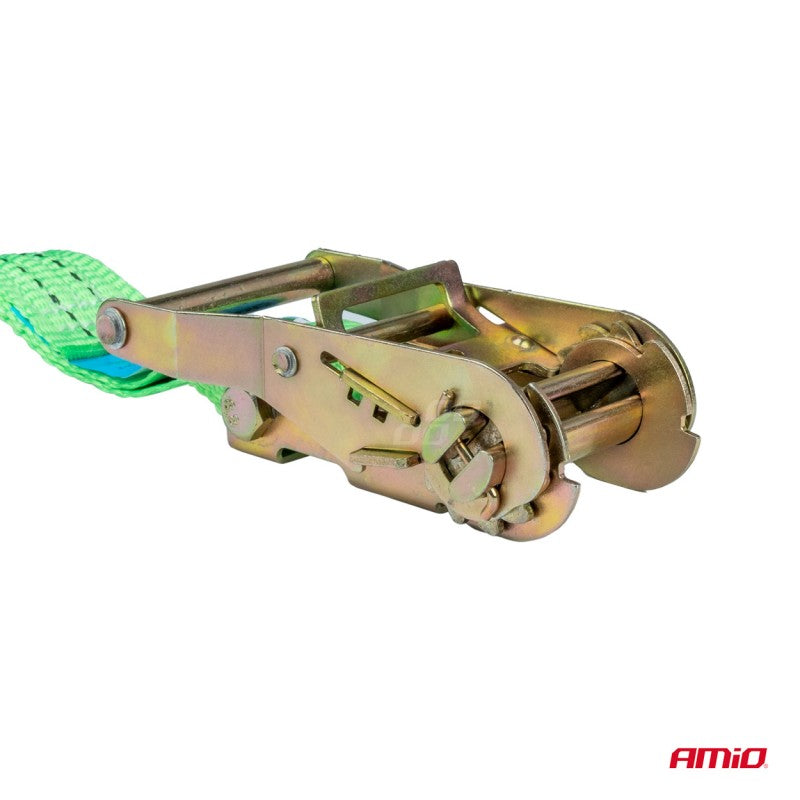 Bandă de transport cu tensionator 2000 kg 38 mm 6 m AMIO-03296