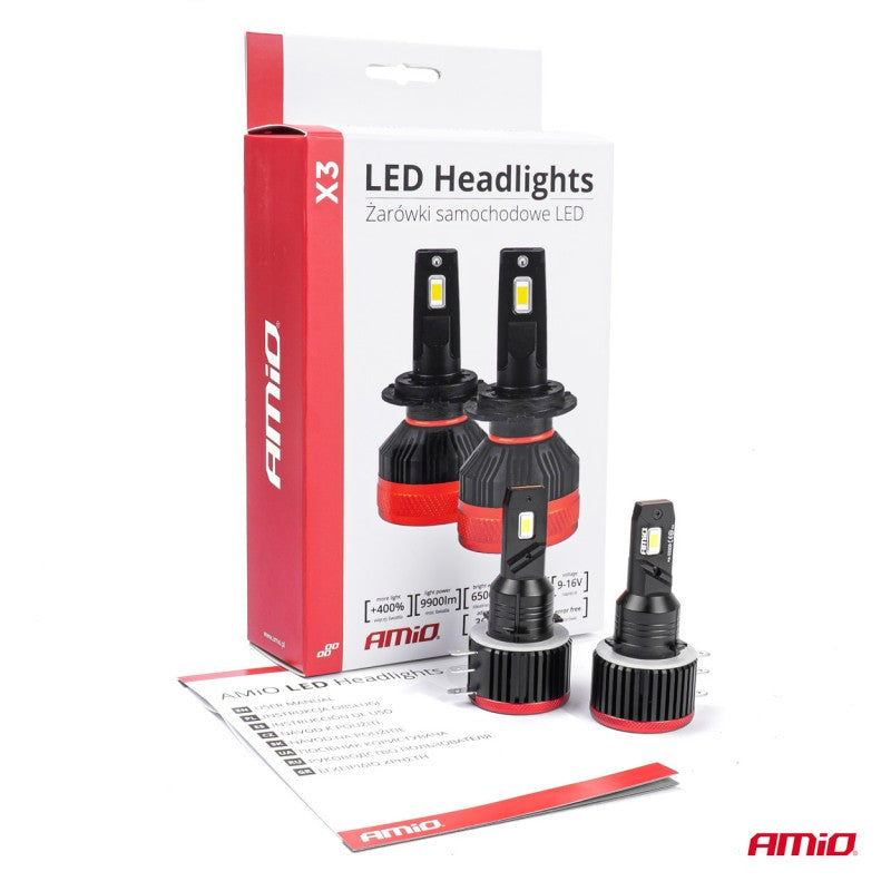 Set becuri  auto H15- AMIO