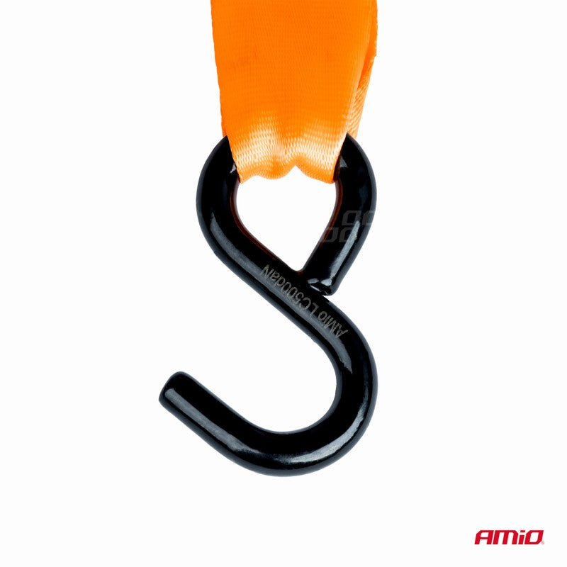 Curea de transport cu retractor automat 200 kg 18 mm 2 m S-TYPE AMIO-03323