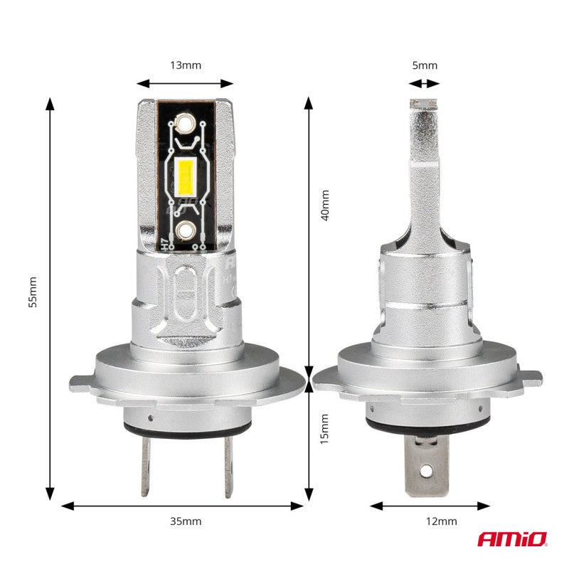 Set becuri  H7 H-mini  AMiO