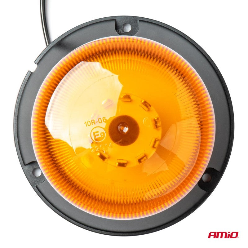 Lampă de avertizare intermitentă far 60 LED W22M 12V 24V AMIO-03337
