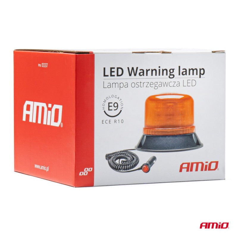 Lampă de avertizare intermitentă far 60 LED W22M 12V 24V AMIO-03337