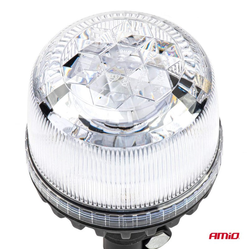 Lampă de avertizare intermitentă far 24 LED W25P 12V 24V AMIO-03338