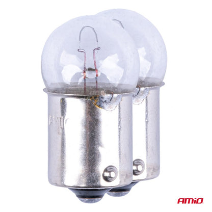 Becuri cu halogen R5W BA15s 12V 2 buc.