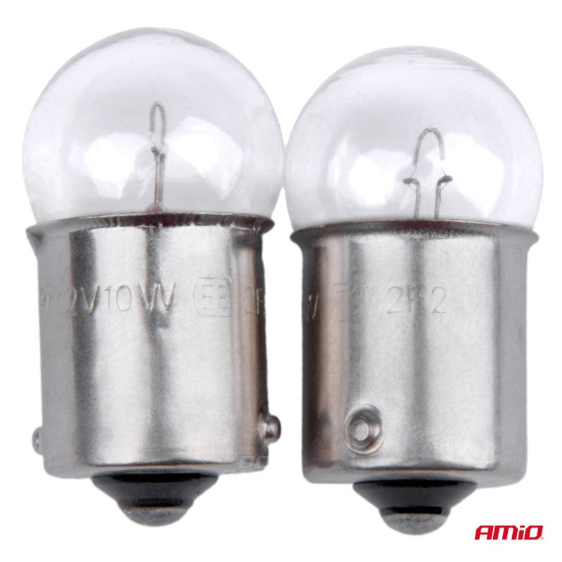 Becuri cu halogen R10W BA15s 12V 2 buc