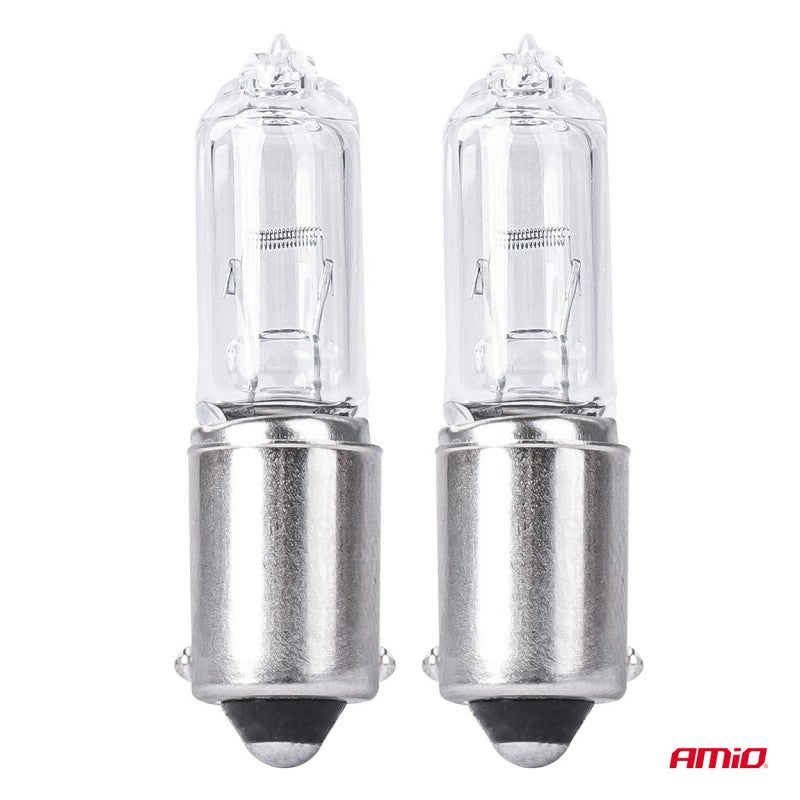Bec halogen BAY9S H21W 12V 21W white 2pcs blister