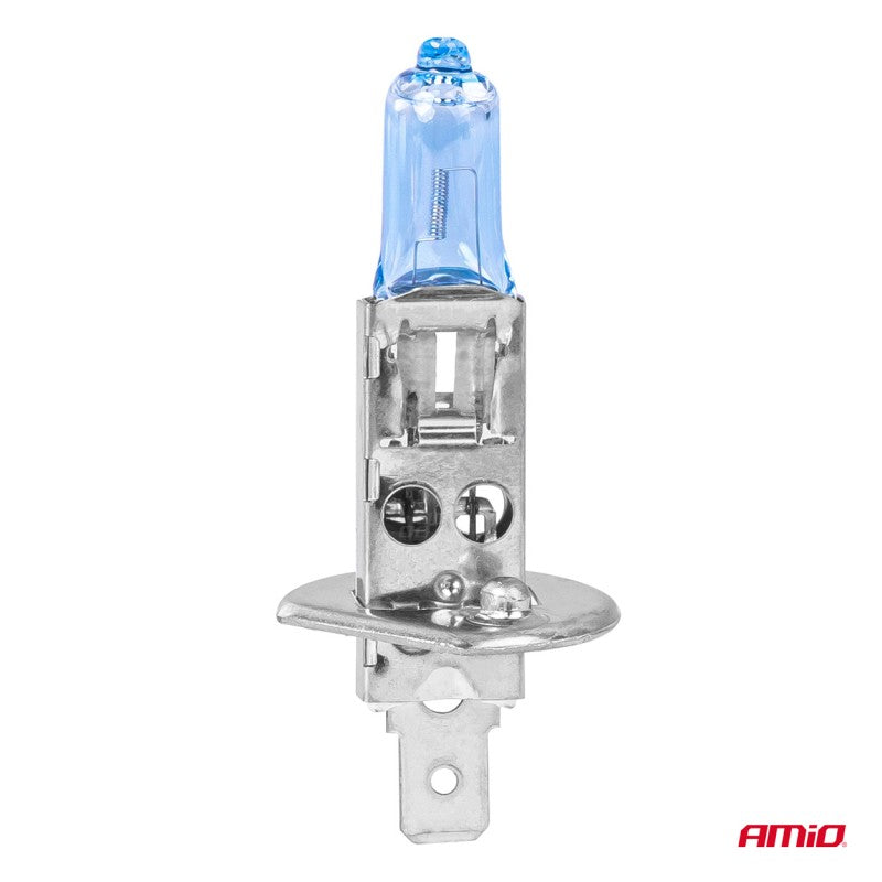 Bec halogen H1 12V 55W Super Alb 1 buc. blister AMIO-03359