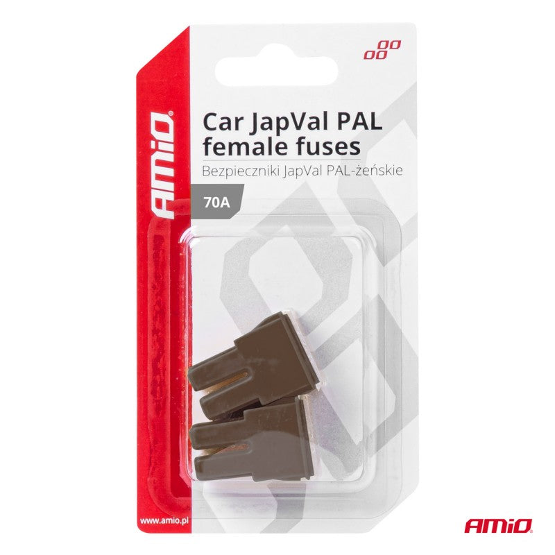Siguranțe auto JAPVAL PAL mamă 2 buc 70A AMIO-03393