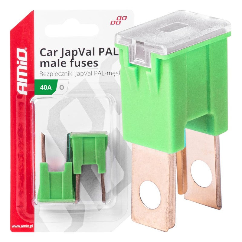 Siguranțe auto JAPVAL PAL tată 2 buc. 40A AMIO-03398
