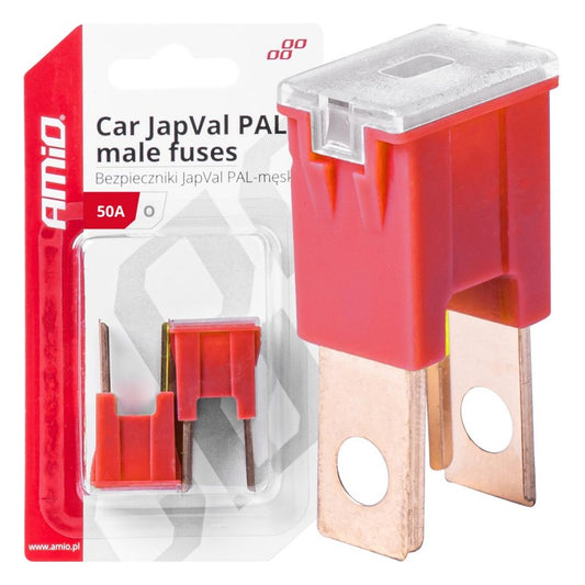 Siguranțe auto JAPVAL PAL tată 2 buc. 50A AMIO-03399
