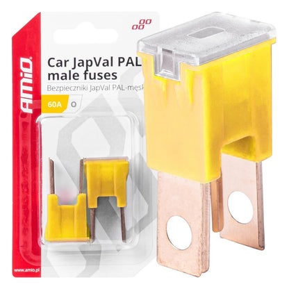 Siguranțe auto JAPVAL PAL tată 2 buc. 60A AMIO-03400