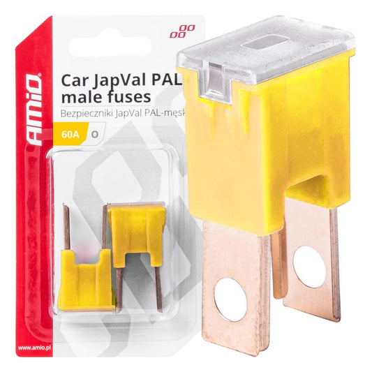 Siguranțe auto JAPVAL PAL tată 2 buc. 60A AMIO-03400