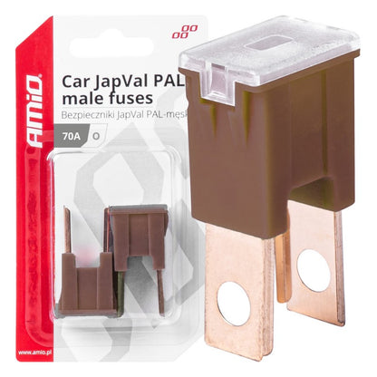 Siguranțe auto JAPVAL PAL tată 2 buc. 70A AMIO-03401