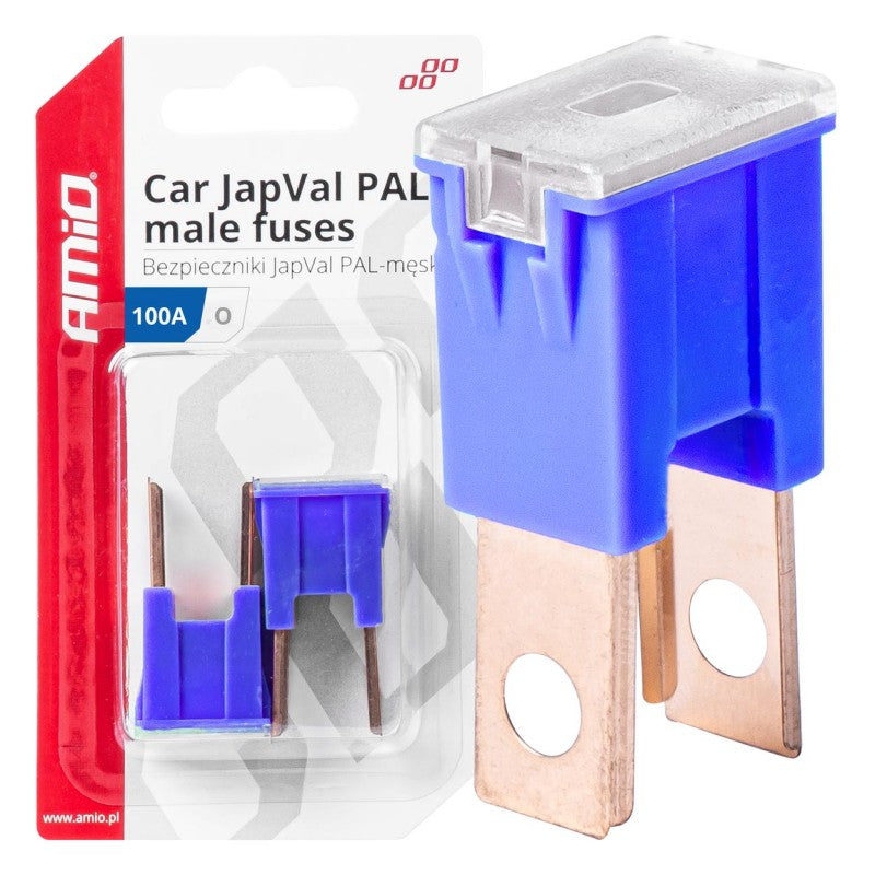 Siguranțe auto JAPVAL PAL tată 2 buc. 100A AMIO-03403