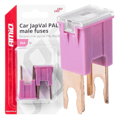 Siguranțe auto JAPVAL PAL tată 2 buc. 30A AMIO-03406