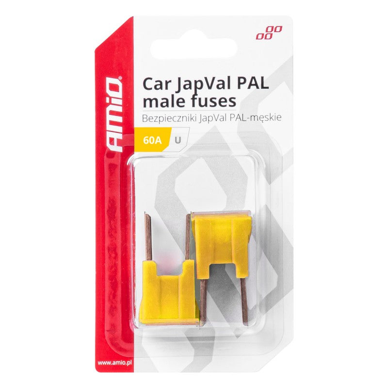 Siguranțe auto JAPVAL PAL tată 2 buc. 60A AMIO-03409