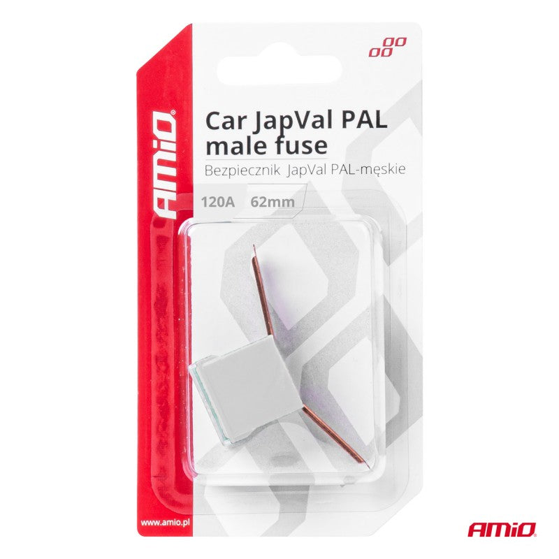 Siguranțe auto JapVal PAL tata  62mm 120A AMIO-03434