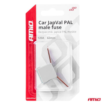 Siguranțe auto JapVal PAL tata  62mm 120A AMIO-03434