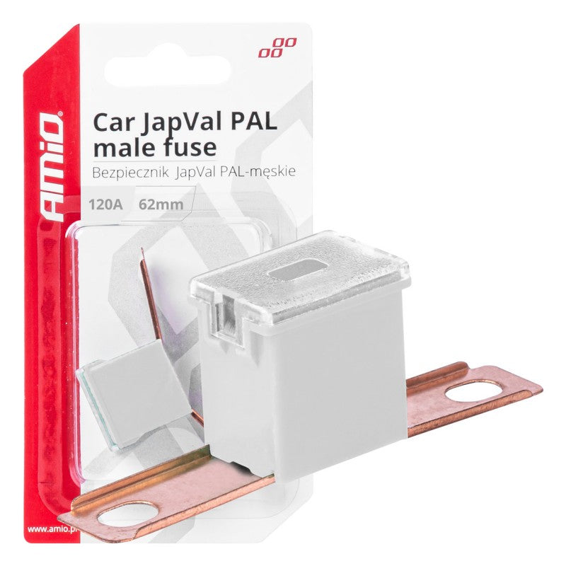 Siguranțe auto JapVal PAL tata  62mm 120A AMIO-03434