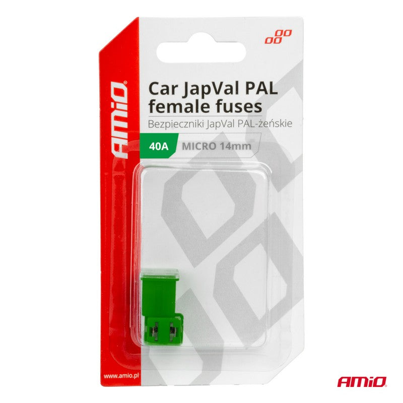 Siguranțe auto JAPVAL PAL mamă 2 buc 40A AMIO-03454