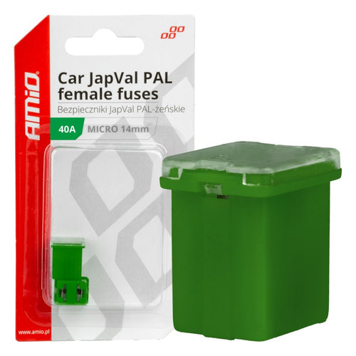Siguranțe auto JAPVAL PAL mamă 2 buc 40A AMIO-03454