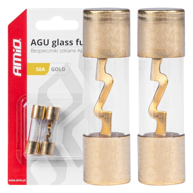 Siguranțe auto AGU din sticlă 50A AMIO-03486