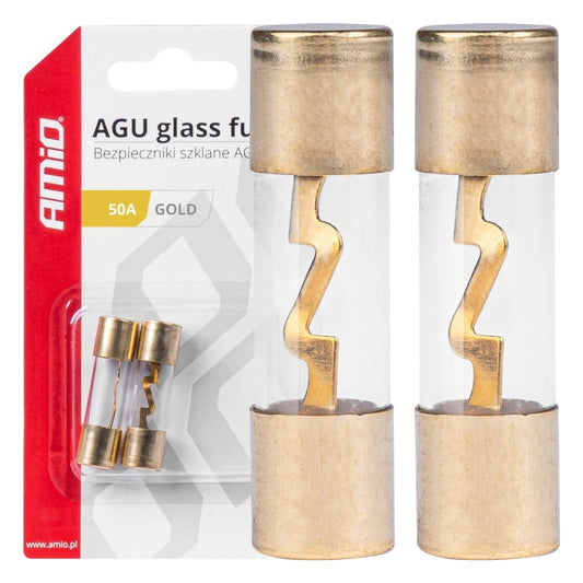 Siguranțe auto AGU din sticlă 50A AMIO-03486
