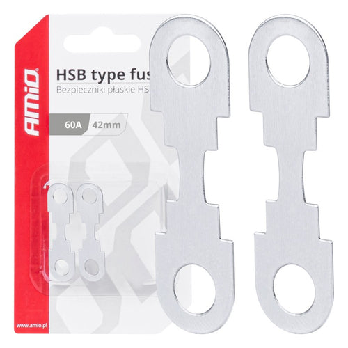 Siguranțe auto tip FLAT HSB 42mm 60A AMIO-03500
