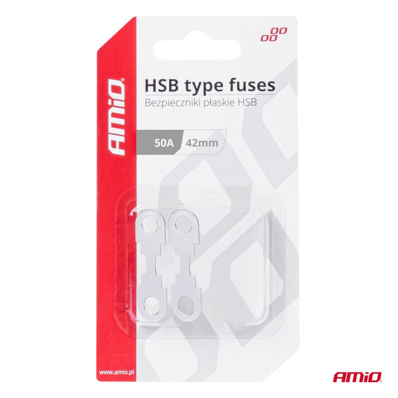 Siguranțe auto tip FLAT HSB 42mm 50A AMIO-03499