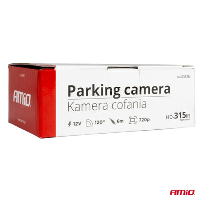 Cameră video pentru parcare cu marșarier HD-315 IR 12v 720p AMIO-03528