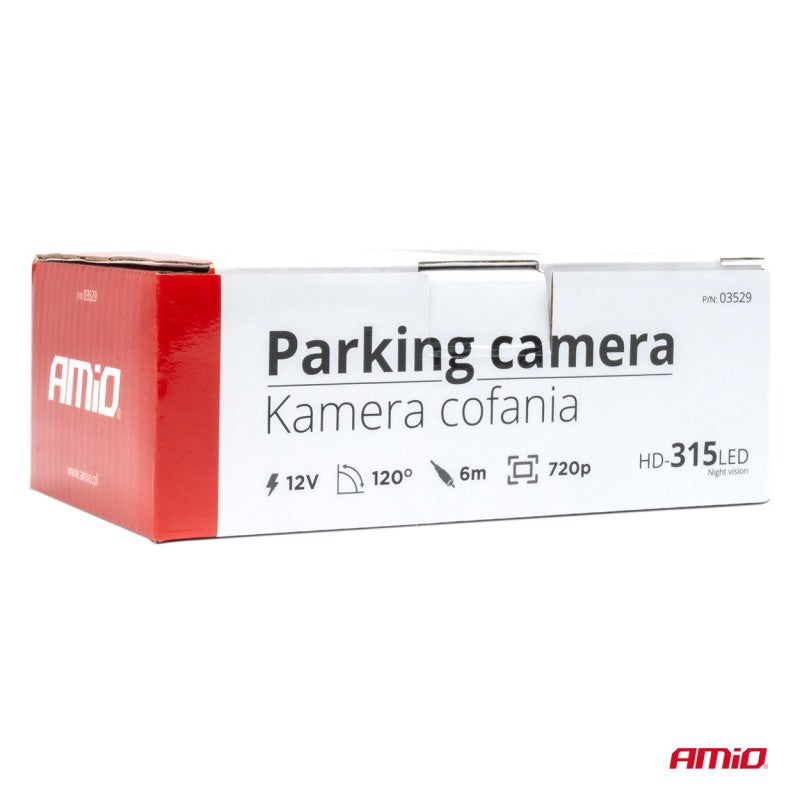 Cameră video pentru parcare cu marșarier HD-315 LED 12V 720p AMIO-03529