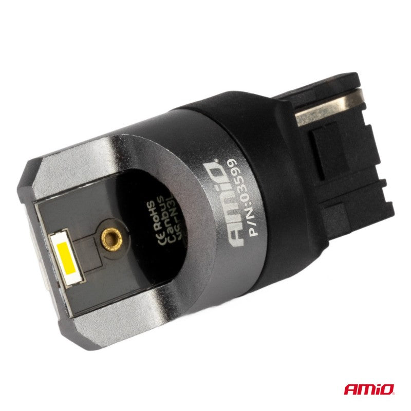 LED FULL CANBUS W21W 2SMD 7440 WHITE AMIO-03599