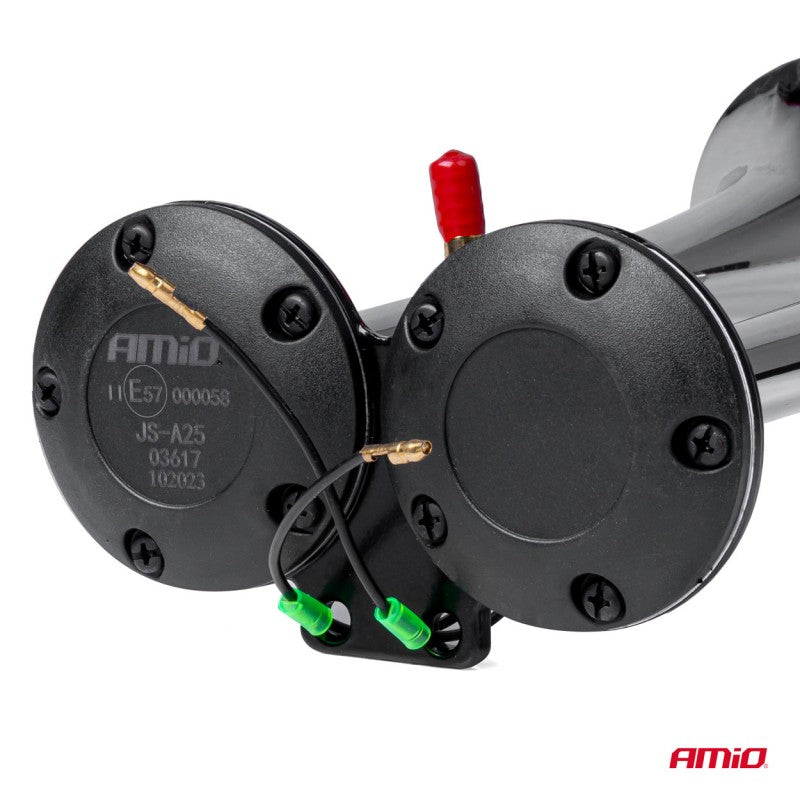 Claxoane  fanfara duble 12-24v AMIO-03617