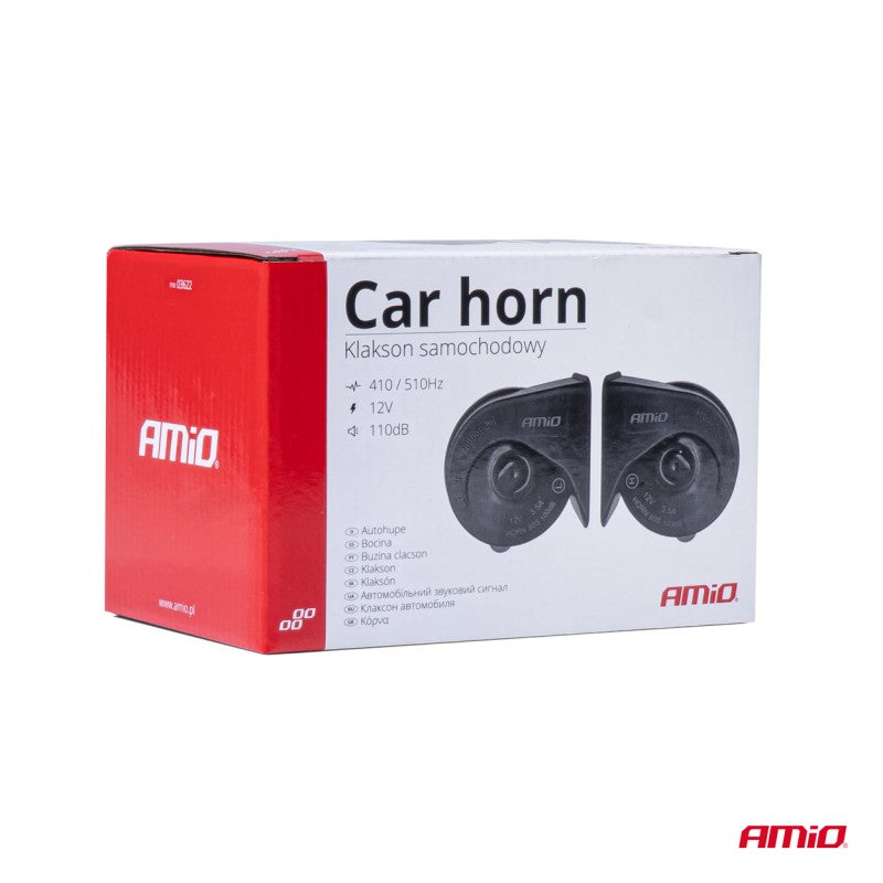 Set 2 claxoane auto 12V -AMIO 03622