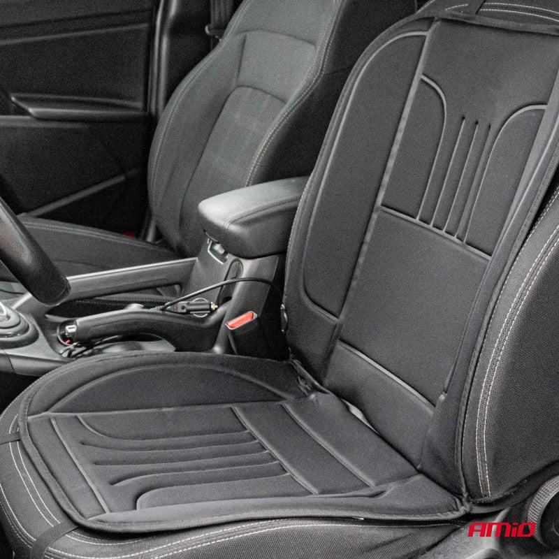 Husa cu incalzire pentru scaune auto 12V AMIO-03623