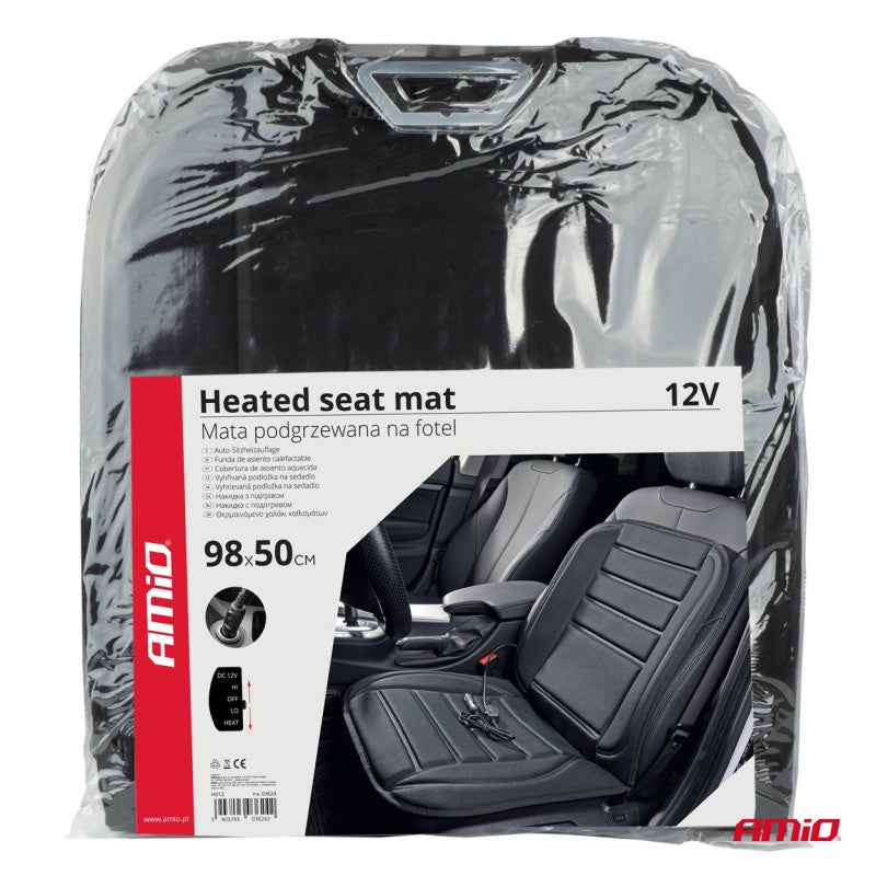 Husa scaun cu incalzire 12V