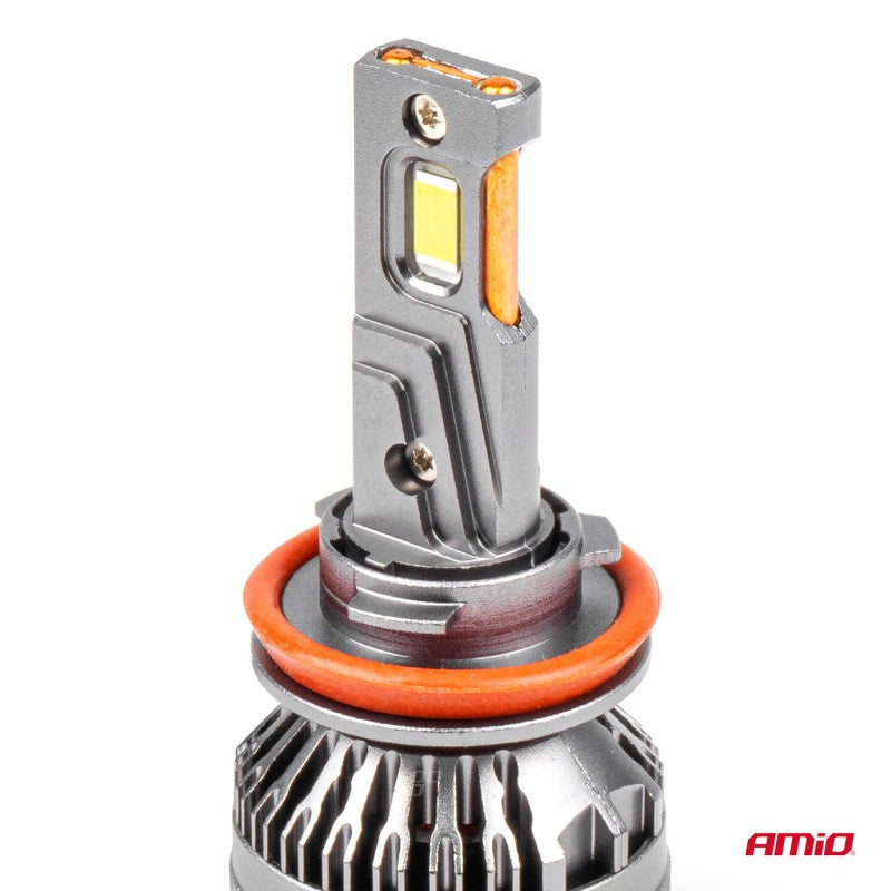 Set becuri LED HP Series H8/H9/H11/H16 Canbus AMiO-03677