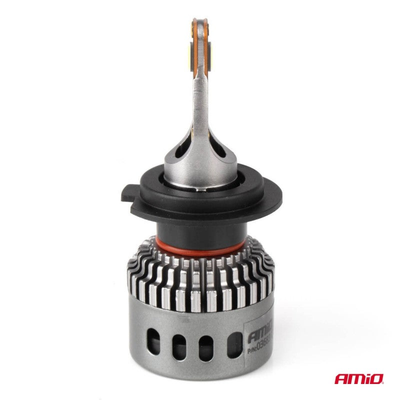 Set Becuri auto , seria K3 H7/H18 12V 6000K Canbus AMIO-03683