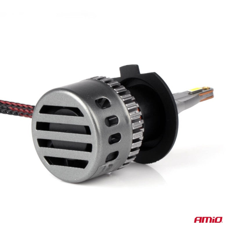 Set Becuri auto , seria K3 H7/H18 12V 6000K Canbus AMIO-03683