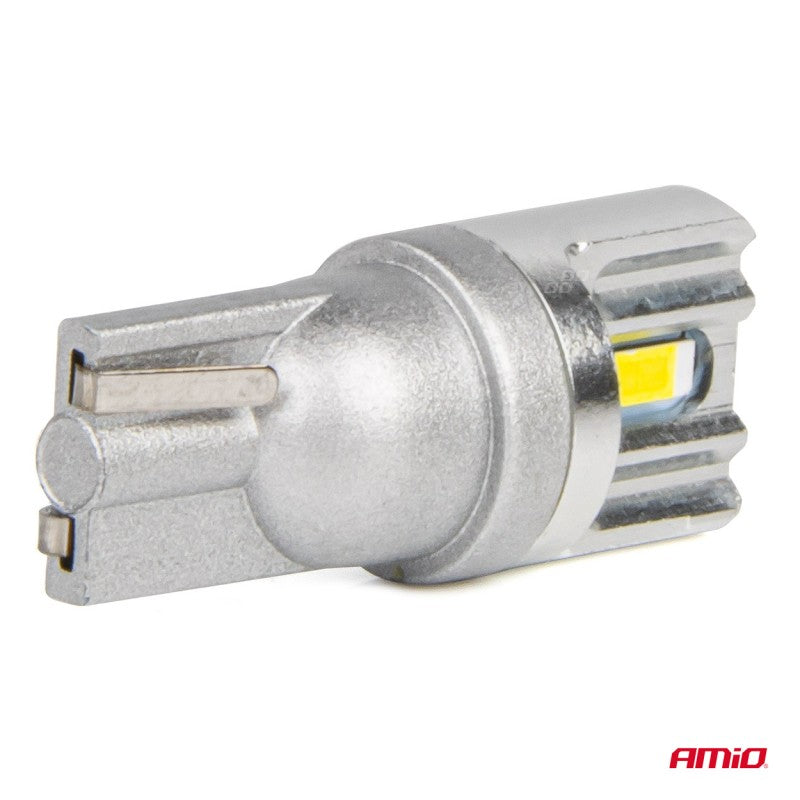 Set Becuri STANDARD T10 W5W 2x1860 SMD Alb 12V/24V AMIO-03719