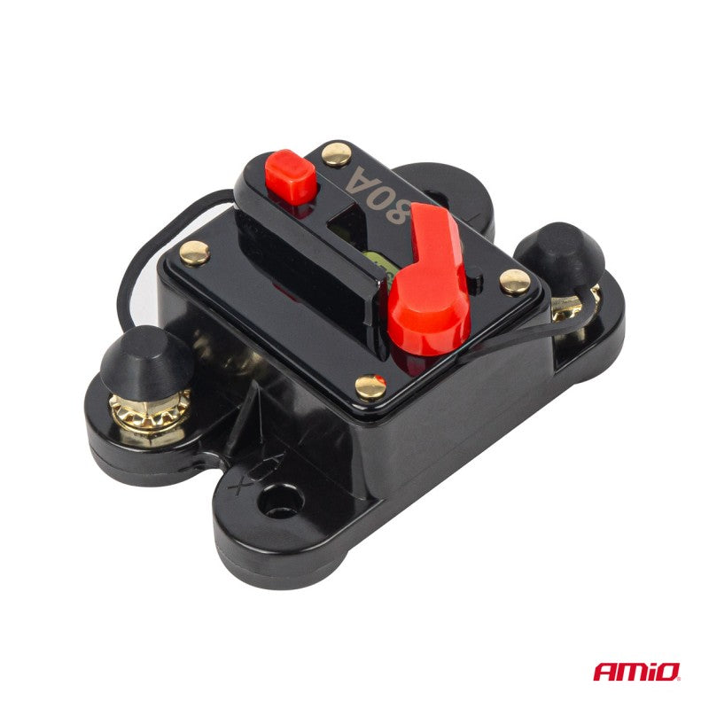 Siguranta automata auto 80A 12V 24V 48V AMIO-03827