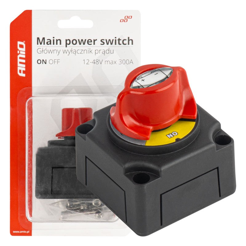 Comutator principal 12-48V max.300A AMIO-03838