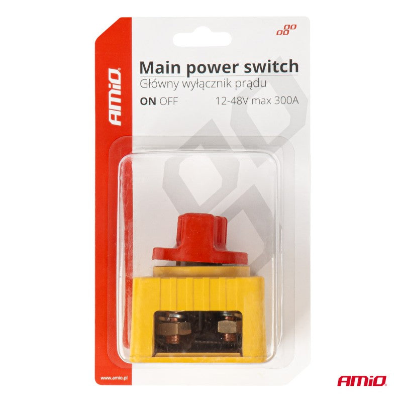 Comutator principal 12-48V max 300A AMIO-03839
