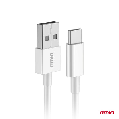 Cablu de încărcare USB-A - USB-C 2A 200 cm FullLINK AMIO-03894
