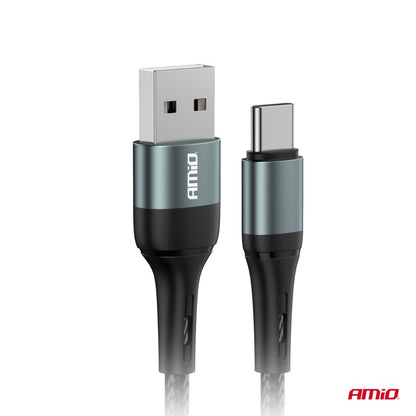 Cablu de încărcare USB-A - USB-C 3A 200cm FullLINK AMIO-03912