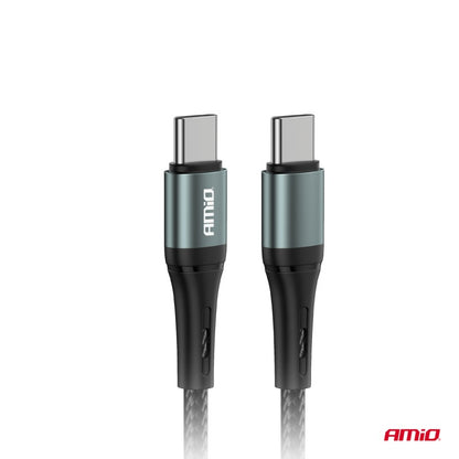 Cablu de încărcare USB-C 60W 200cm FullLINK AMIO-03915