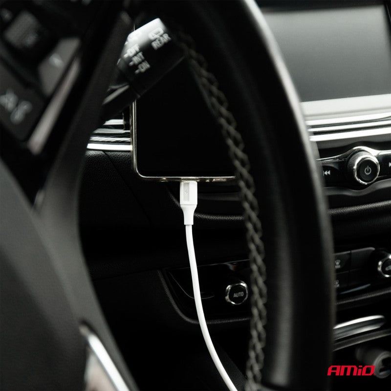 Cablu de încărcare USB-A - USB-C 3A 100cm FullLINK AMIO-03917